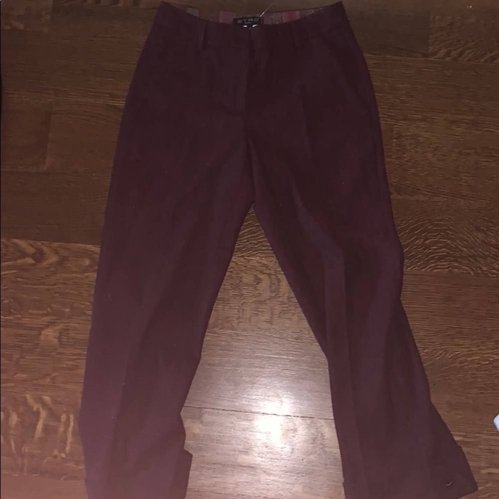 etro milano cuffed pants
